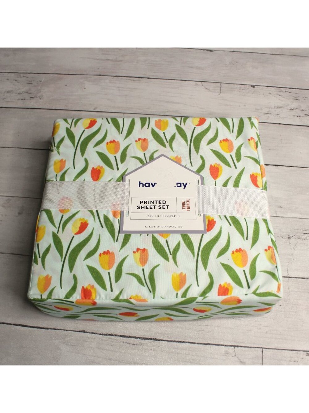 Havenstay Twin XL Sheet Set Bedding Tulip Floral